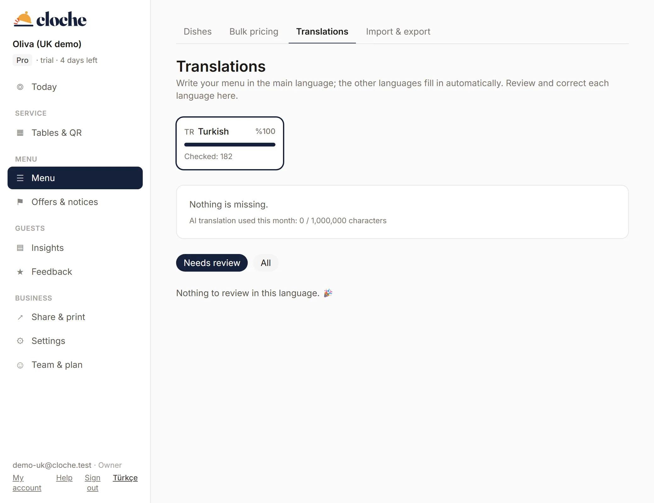 Translated as you save, and your corrections stay